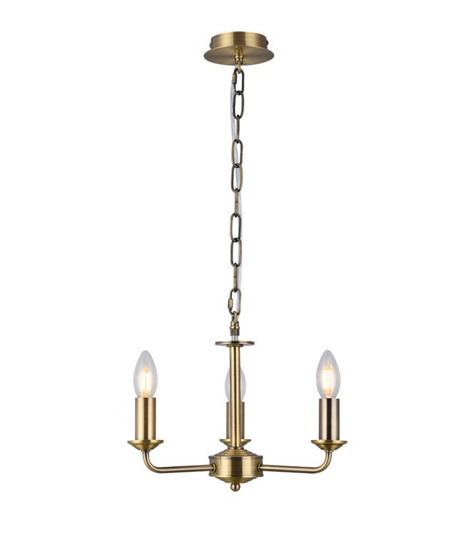 ClassicLiving Kirkendall 3Light Candle Style Chandelier & Reviews